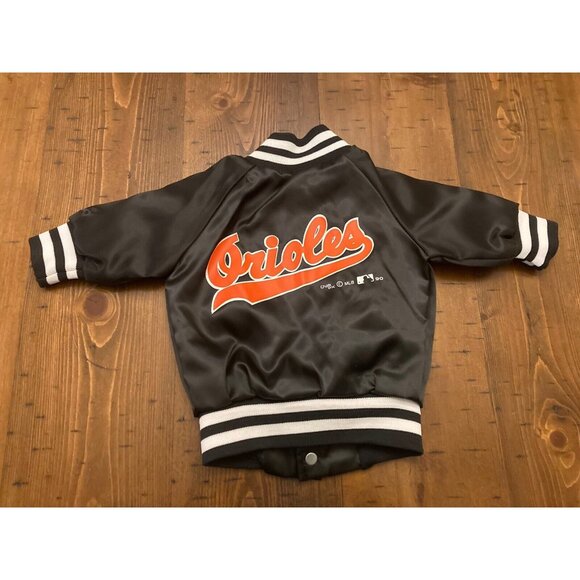 Vintage Baltimore Orioles Jacket Baby 6M MLB Chalk Line Baseball Boys NOS NWT - Picture 8 of 9